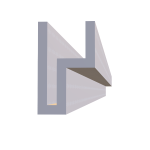 קרניז להסתרת מוט וילון: MV-5
